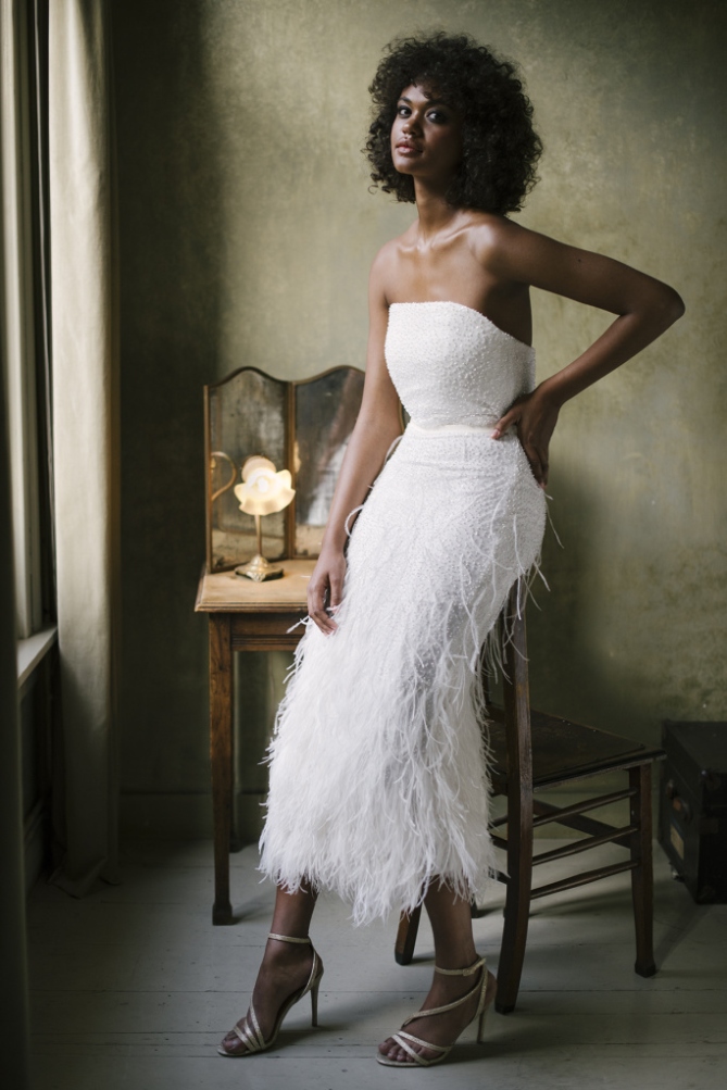 Step Back In Time With A 1920s Inspired Wedding Dress For A Truly Vintage Affair