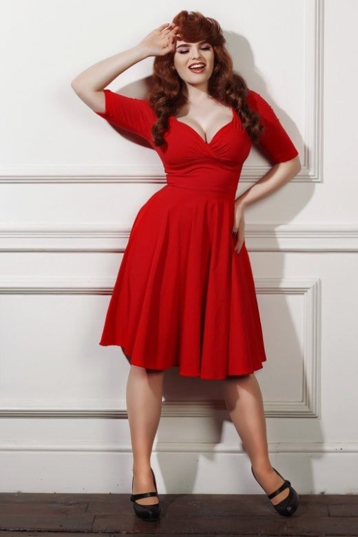 Rock Your Curves In 50s Style Plus Size Dresses – Timeless And Flattering!