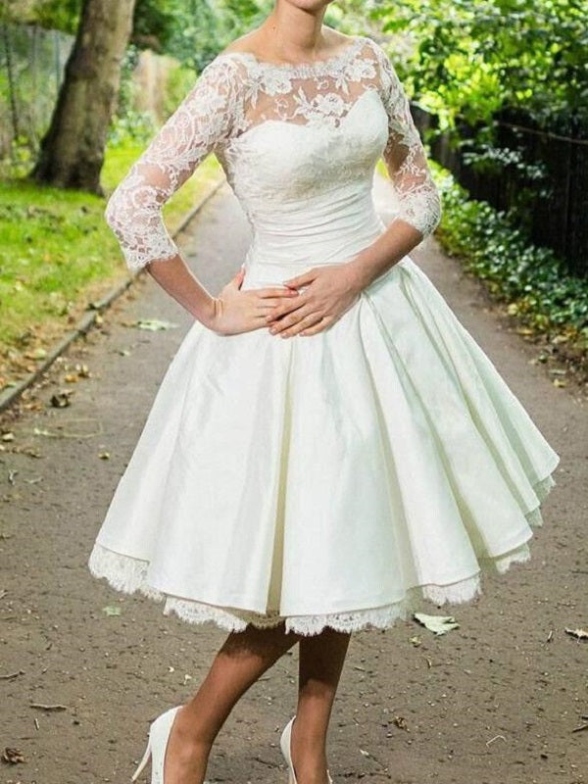 Get The Perfect Retro Vibe With Our 50s Style Wedding Dress Collection!