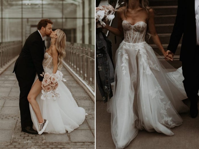 Elevate Your Wedding Day Look With A Stunning Corset Style Wedding Dress