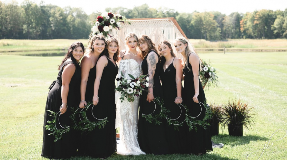 Niche Utama 2 Bridesmaids In Black  Azazie Blog