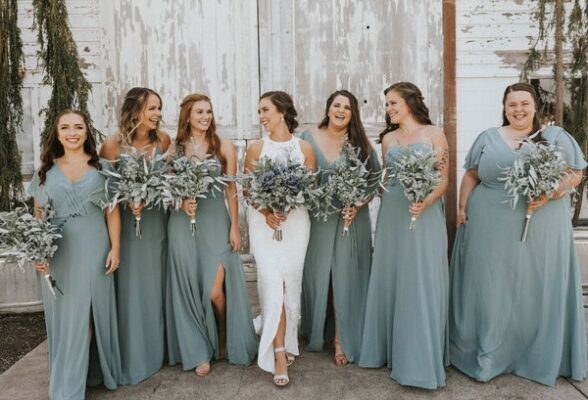 Dazzle In Diversity: A Stunning Array Of Bridesmaid Dresses In Every Style