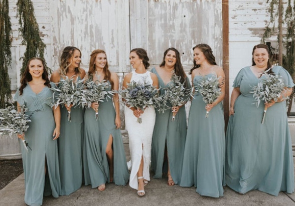 Dazzle In Diversity: A Stunning Array Of Bridesmaid Dresses In Every Style