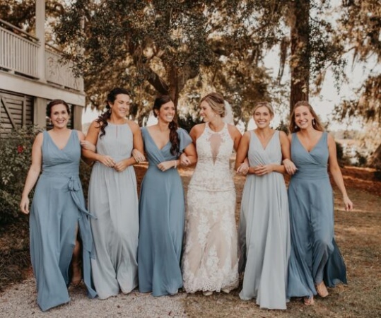 Niche Utama 2 Rustic Bridesmaid Dresses