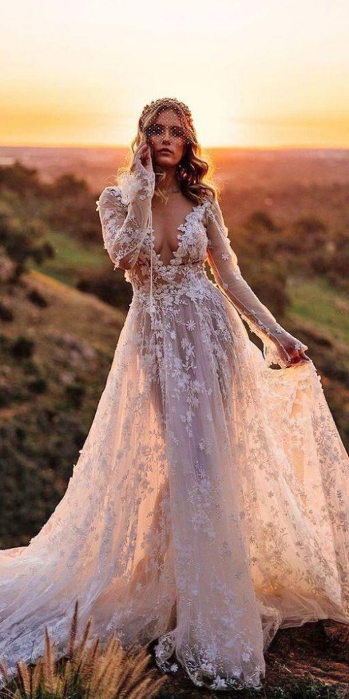 Niche Utama 2 Rustic Wedding Dresses:  Looks For Countryside Celebration